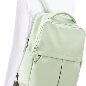 Laptop Backpack for Women Gym Work Teacher Backpack for Men Lightweight Commuter Backpack with Laptop Compartment Large Travel Backpack Casual Daypack Backpacks Green