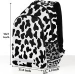 Cow Backpack Boys Girls Schoolbag Children Bookbag,Animal Texture Laptop Notebook Tablet School Bag Stylish Casual Daypack Students Teens Travel Bags