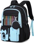 Backpack for School, Kids Backpacks for Girls, Girls Cute Bookbag for Teens, Schoolbag for Elementary Middle School Students, Girl Backpacks Ages 6-8, With Coin Purse, Travel, Camp