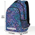 Cheetah Backpack Boys Girls Schoolbag Children Bookbag,Fashion Leopard Print Laptop Notebook Tablet School Bag Stylish Casual Daypack Students Teens Travel Bags