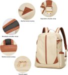 Makes Backpack Purse for Women PU Leather Travel Satchel Handbag Convertible Design Bag with Purse 2 Piece